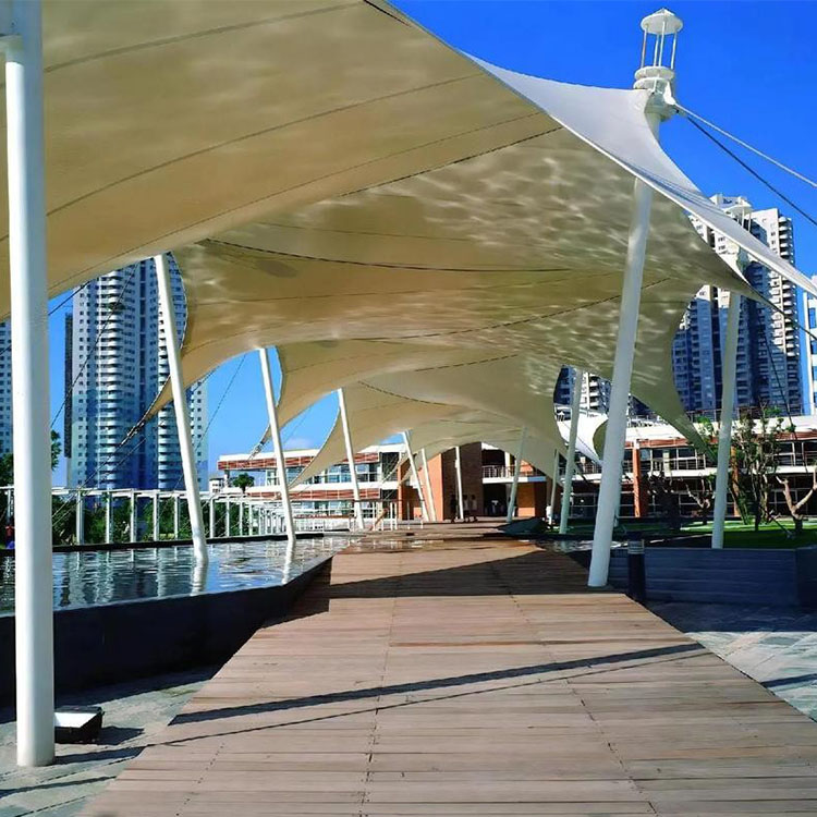 绥德县膜结构景观棚