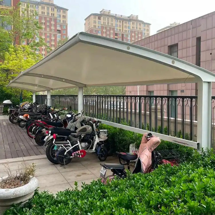 绥德县膜结构电动车棚